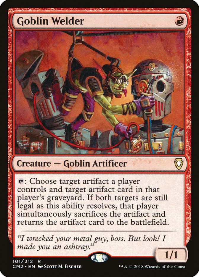 Goblin Welder [Commander Anthology Volume II] | Game Haven TX