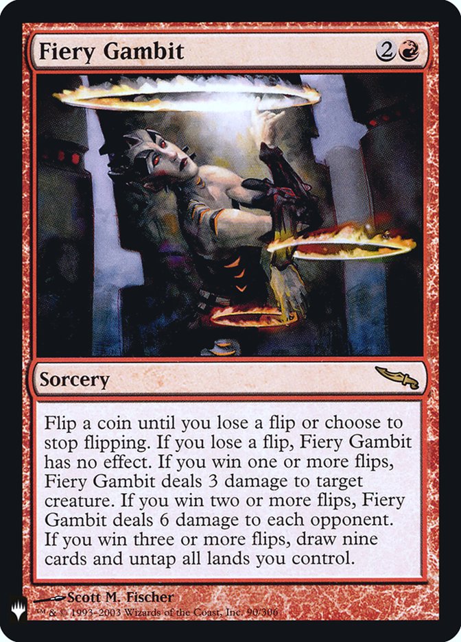 Fiery Gambit [Mystery Booster] | Game Haven TX