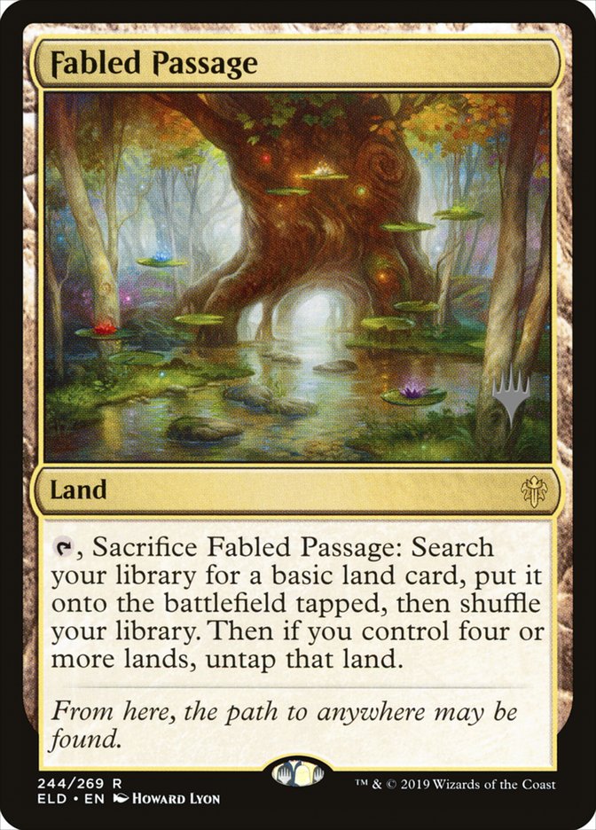 Fabled Passage (Promo Pack) [Throne of Eldraine Promos] | Game Haven TX