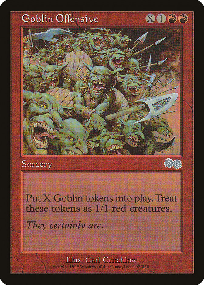 Goblin Offensive [Urza's Saga] | Game Haven TX