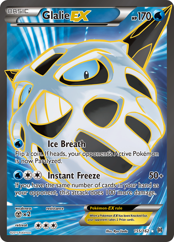 Glalie EX (155/162) [XY: BREAKthrough] | Game Haven TX