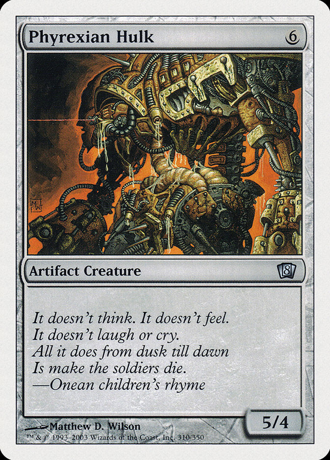Phyrexian Hulk [Eighth Edition] | Game Haven TX