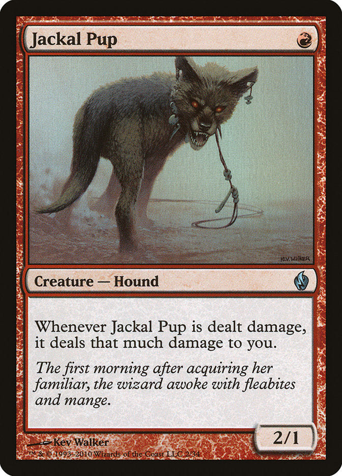 Jackal Pup [Premium Deck Series: Fire and Lightning] | Game Haven TX