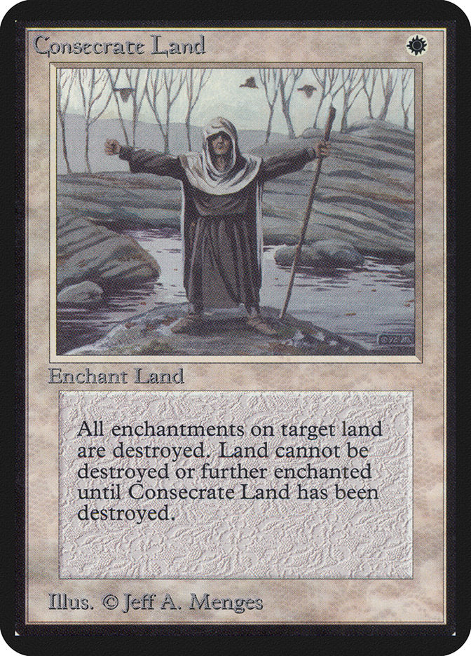 Consecrate Land [Limited Edition Alpha] | Game Haven TX