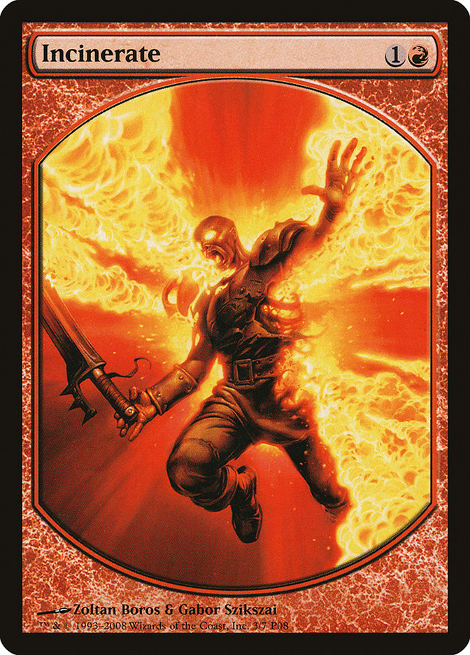 Incinerate [Magic Player Rewards 2008] | Game Haven TX
