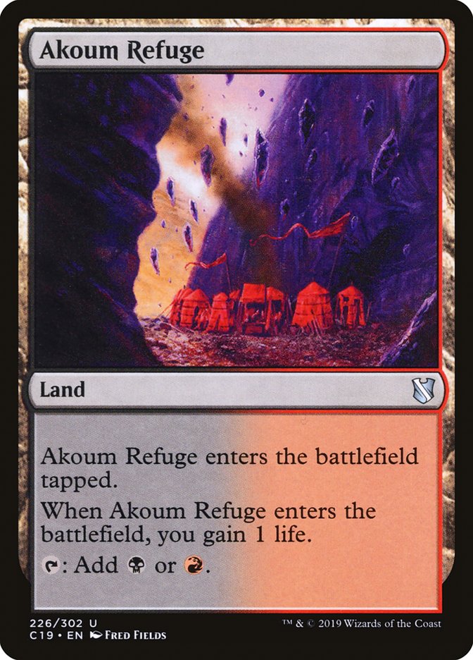 Akoum Refuge [Commander 2019] | Game Haven TX