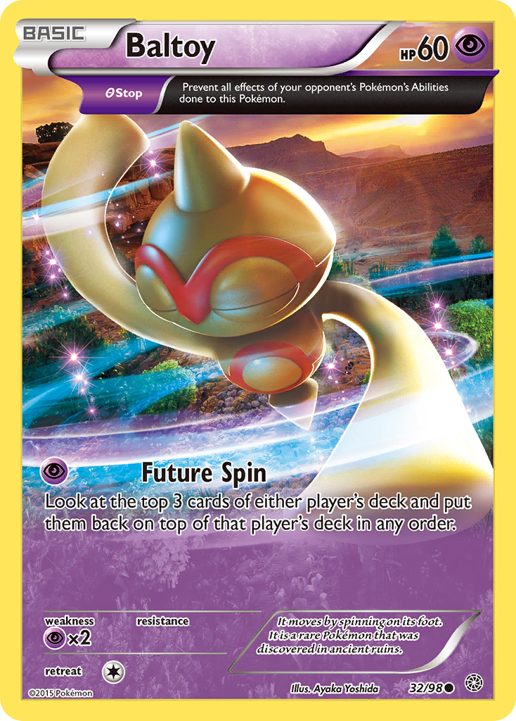 Baltoy (32/98) [XY: Ancient Origins] | Game Haven TX