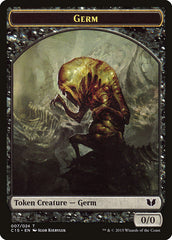Germ // Zombie Double-Sided Token [Commander 2015 Tokens] | Game Haven TX