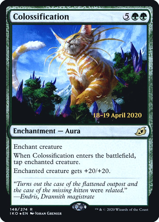 Colossification [Ikoria: Lair of Behemoths Promos] | Game Haven TX