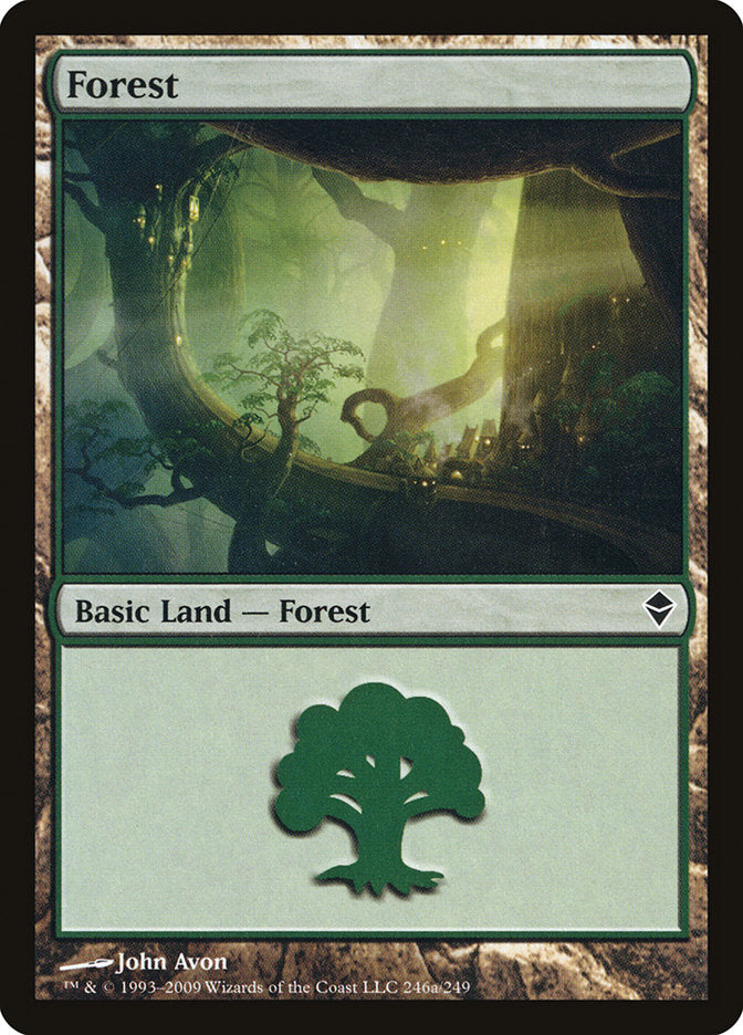Forest [Zendikar] | Game Haven TX