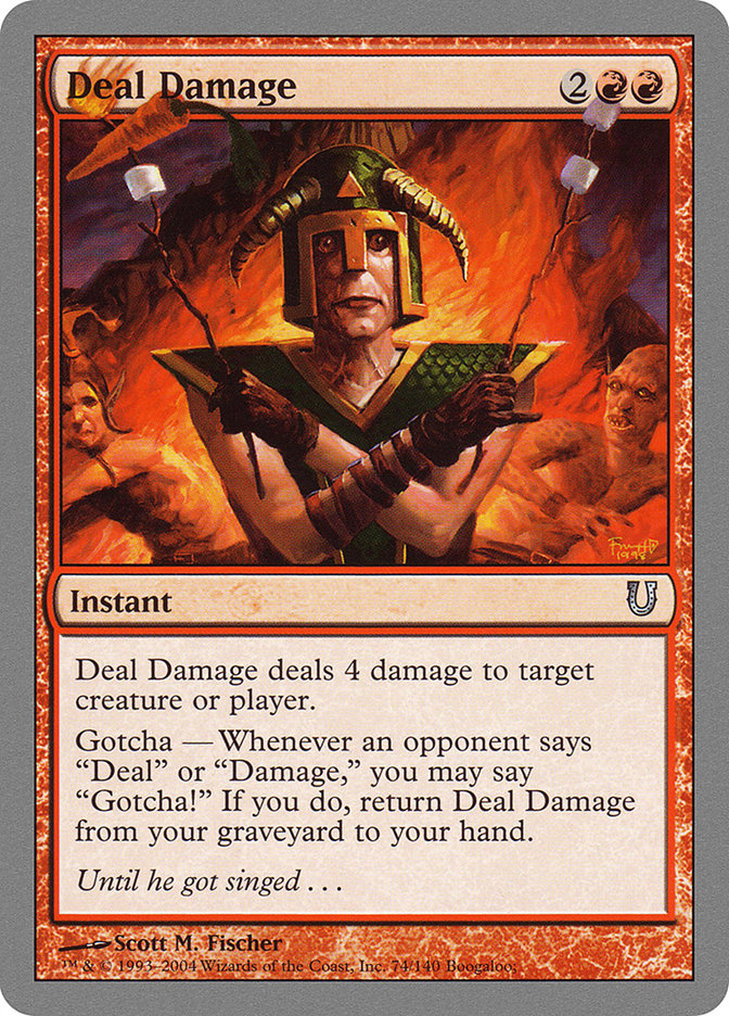 Deal Damage [Unhinged] | Game Haven TX