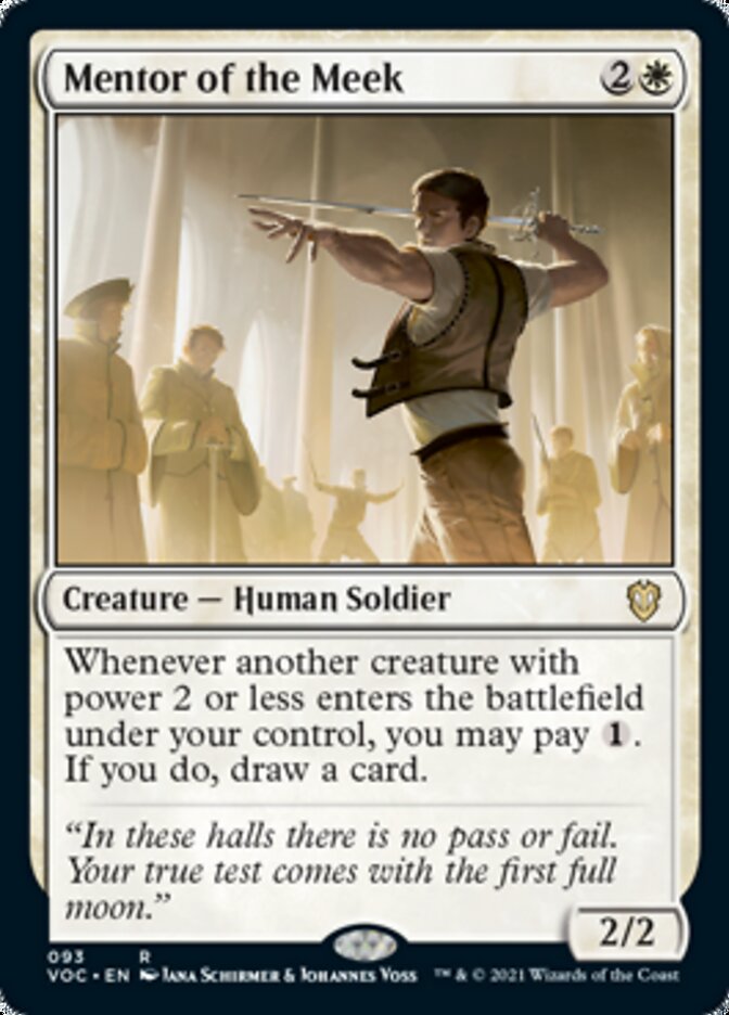 Mentor of the Meek [Innistrad: Crimson Vow Commander] | Game Haven TX