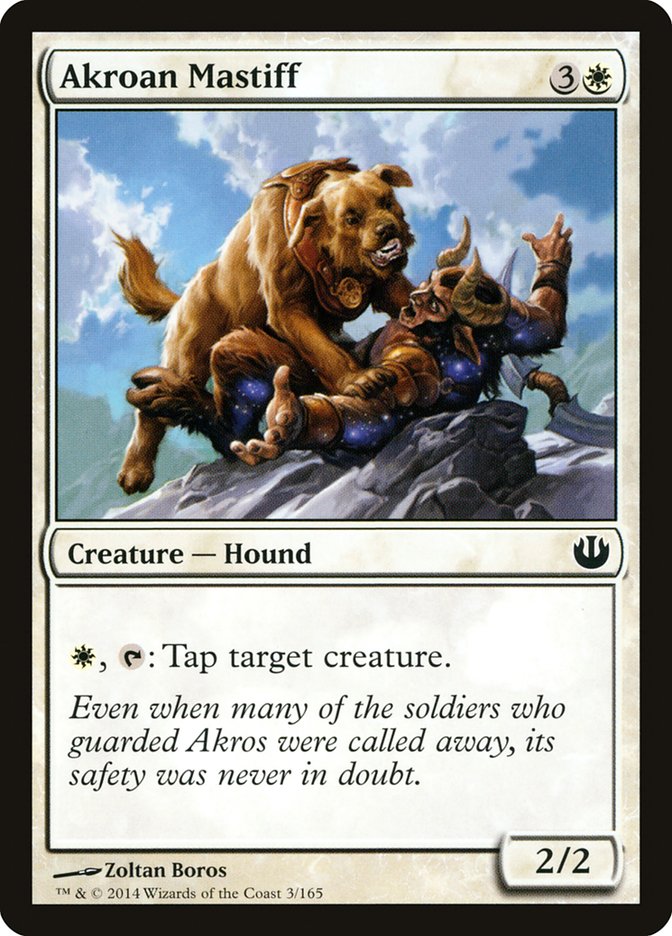 Akroan Mastiff [Journey into Nyx] | Game Haven TX