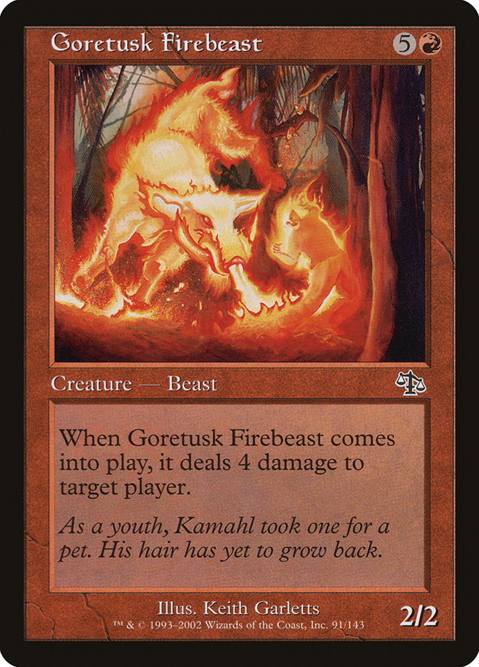 Goretusk Firebeast [Judgment] | Game Haven TX