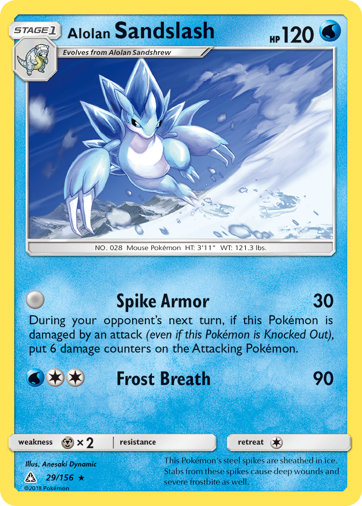 Alolan Sandslash (29/156) [Sun & Moon: Ultra Prism] | Game Haven TX