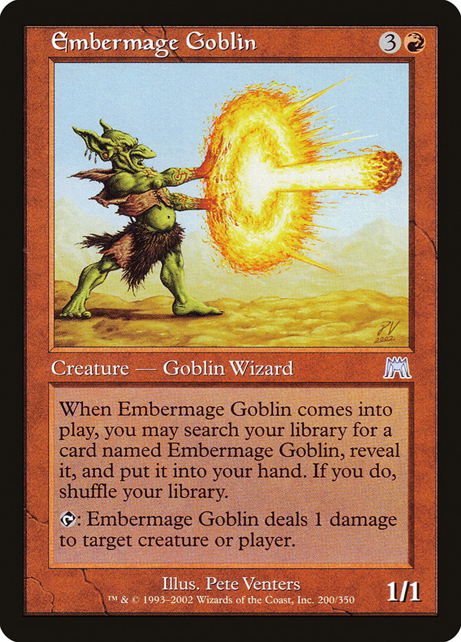 Embermage Goblin [Onslaught] | Game Haven TX
