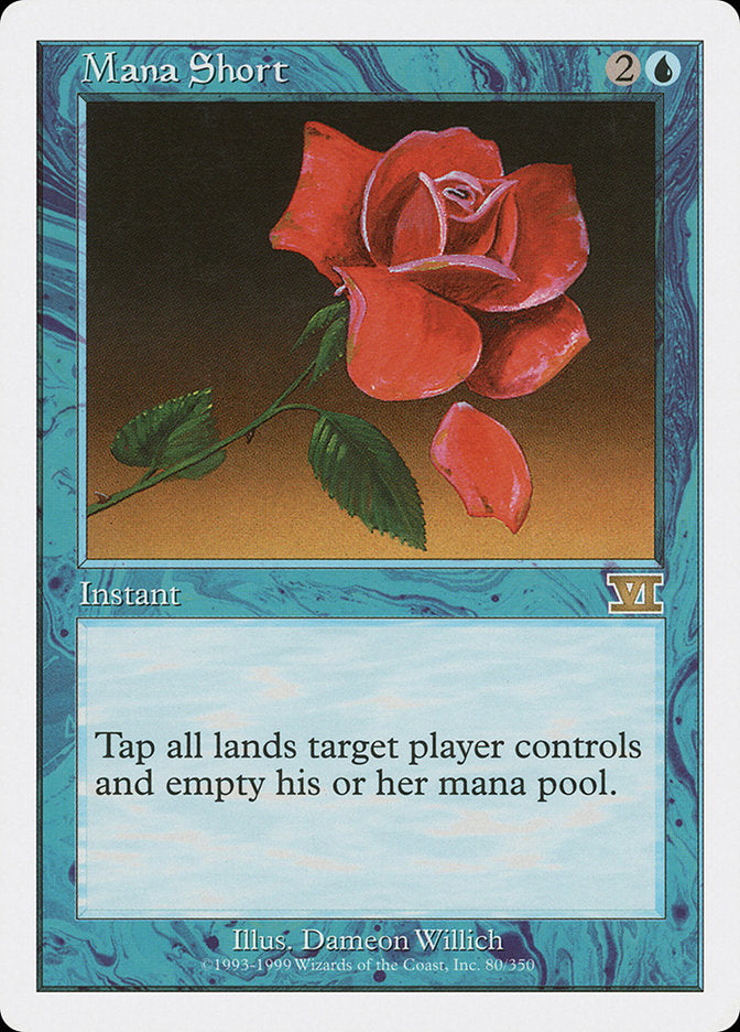 Mana Short [Classic Sixth Edition] | Game Haven TX