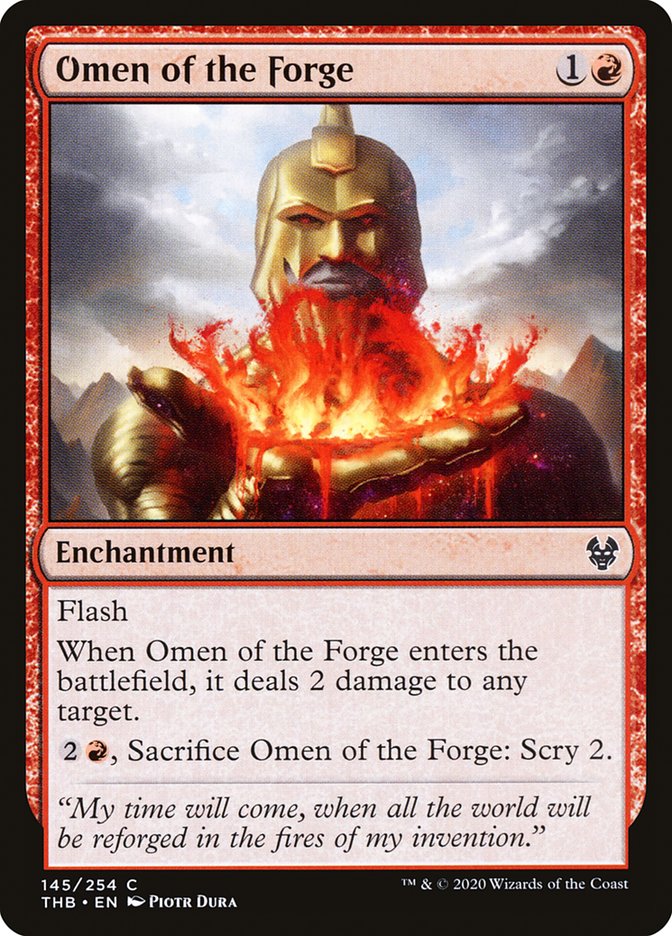 Omen of the Forge [Theros Beyond Death] | Game Haven TX