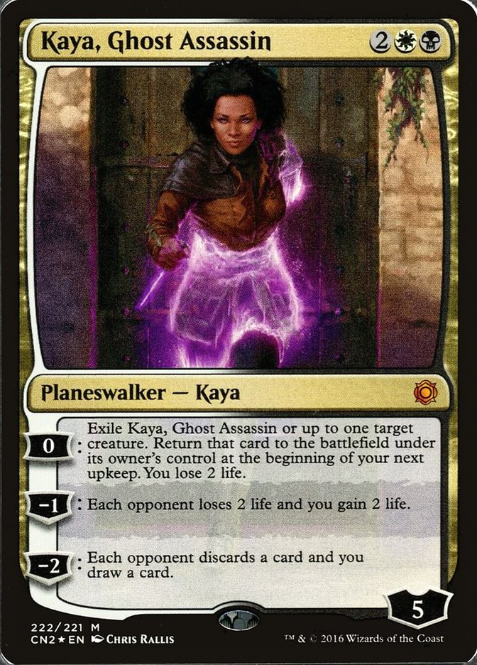 Kaya, Ghost Assassin (222/221) [Conspiracy: Take the Crown] | Game Haven TX