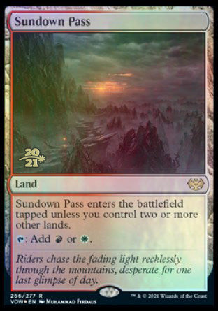 Sundown Pass [Innistrad: Crimson Vow Prerelease Promos] | Game Haven TX
