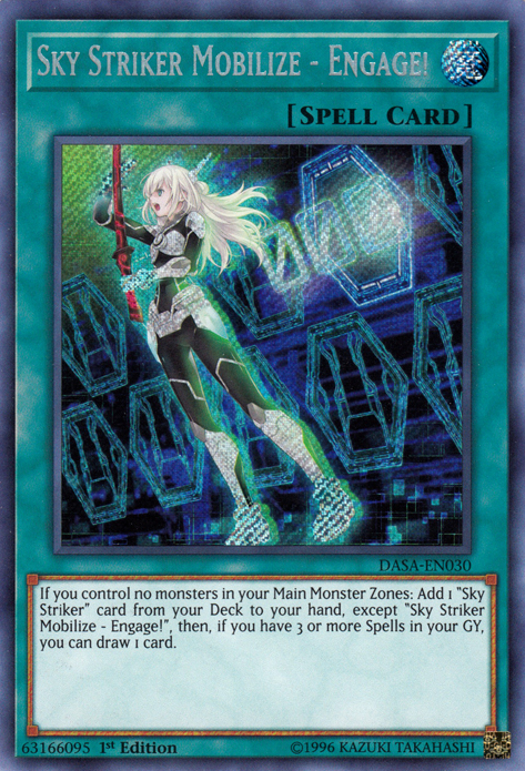 Sky Striker Mobilize - Engage! [DASA-EN030] Secret Rare | Game Haven TX