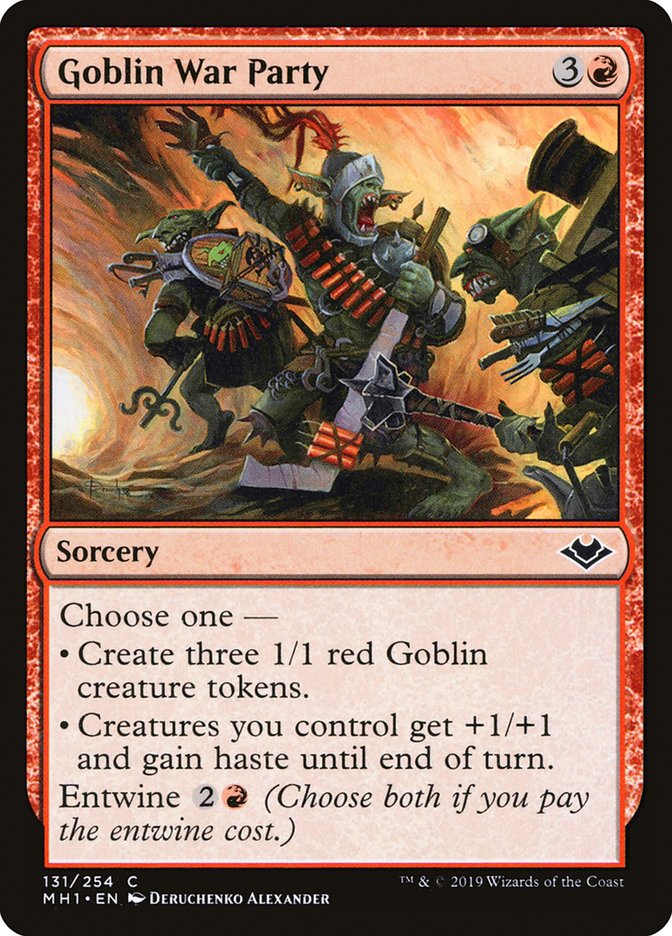 Goblin War Party [Modern Horizons] | Game Haven TX