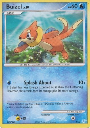 Buizel (1/12) [Diamond & Pearl: Trainer Kit - Manaphy] | Game Haven TX