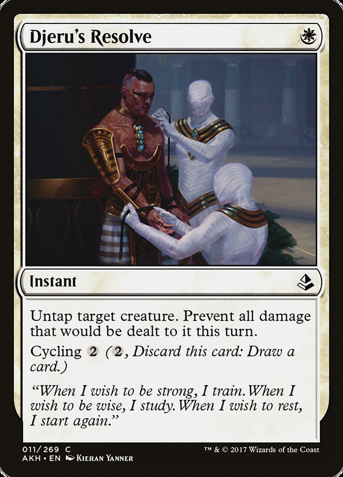 Djeru's Resolve [Amonkhet] | Game Haven TX