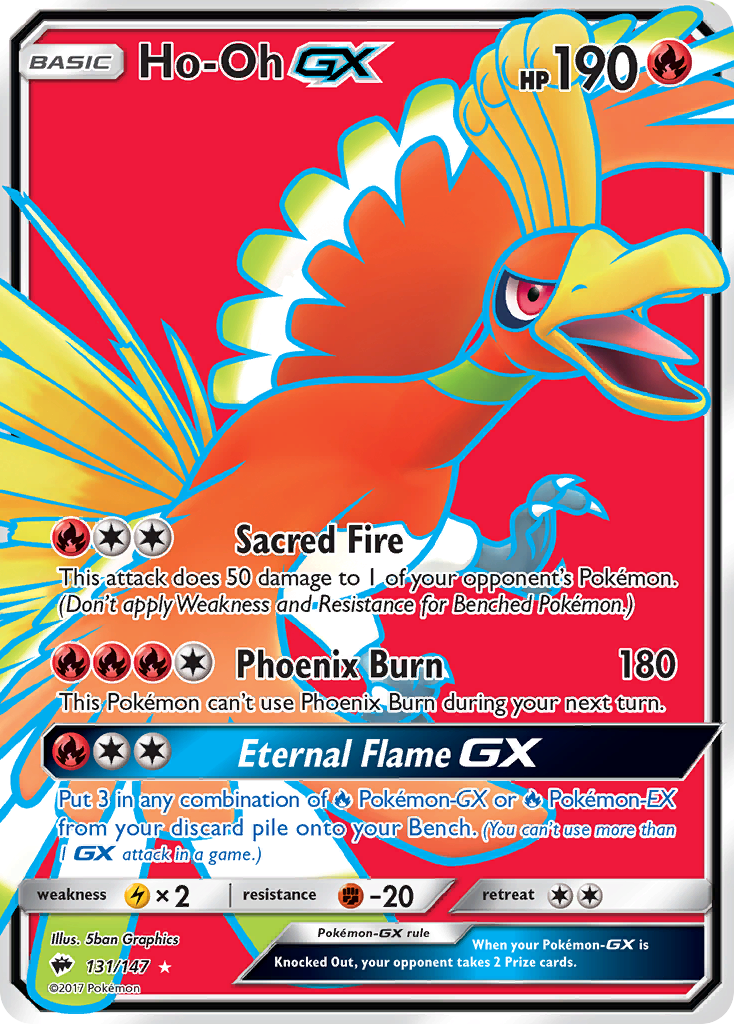 Ho-Oh GX (131/147) [Sun & Moon: Burning Shadows] | Game Haven TX