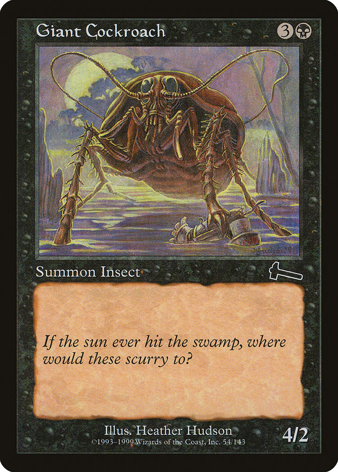 Giant Cockroach [Urza's Legacy] | Game Haven TX