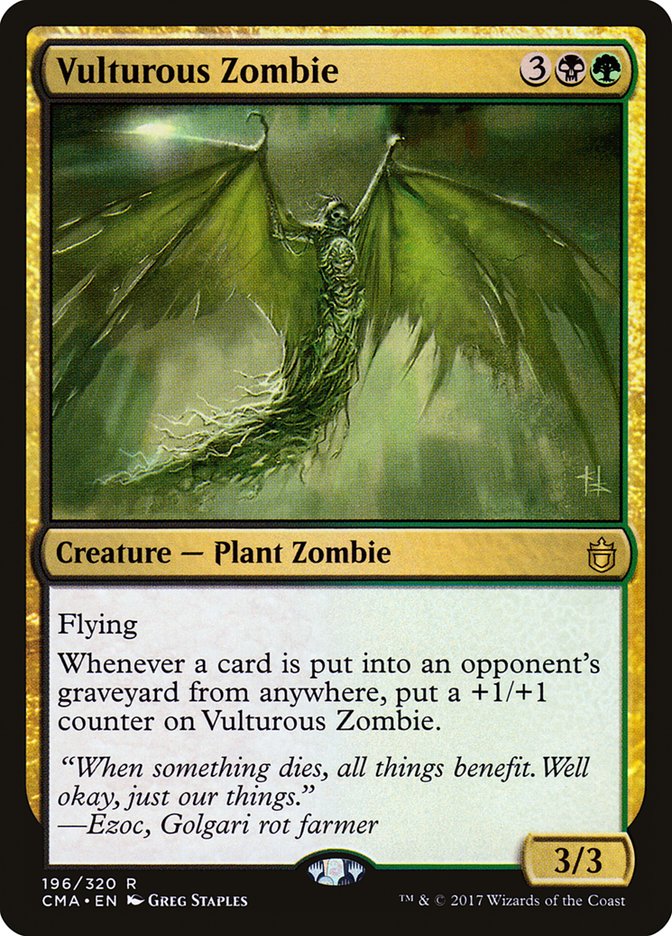 Vulturous Zombie [Commander Anthology] | Game Haven TX