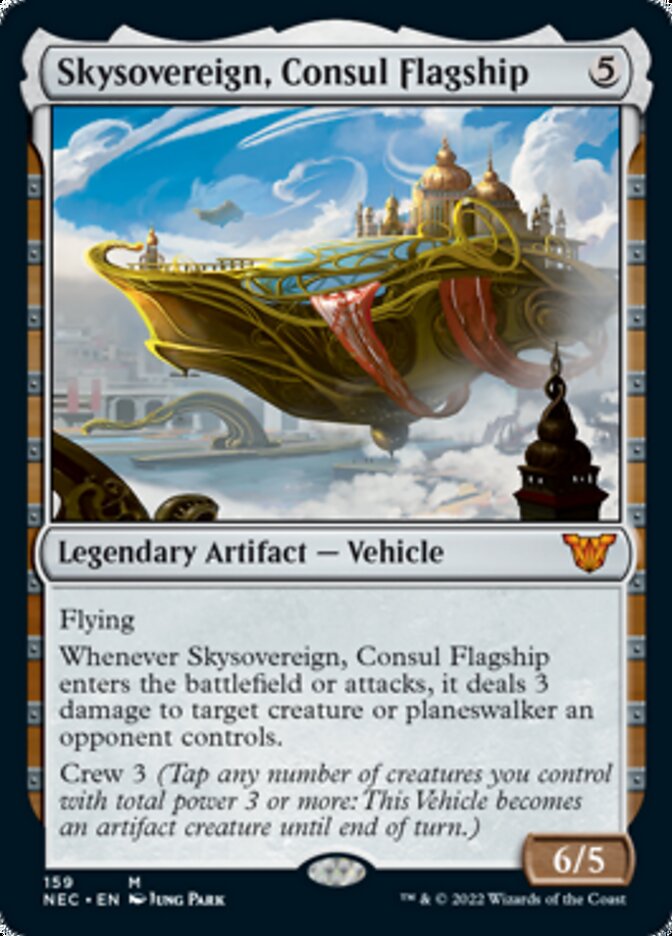 Skysovereign, Consul Flagship [Kamigawa: Neon Dynasty Commander] | Game Haven TX