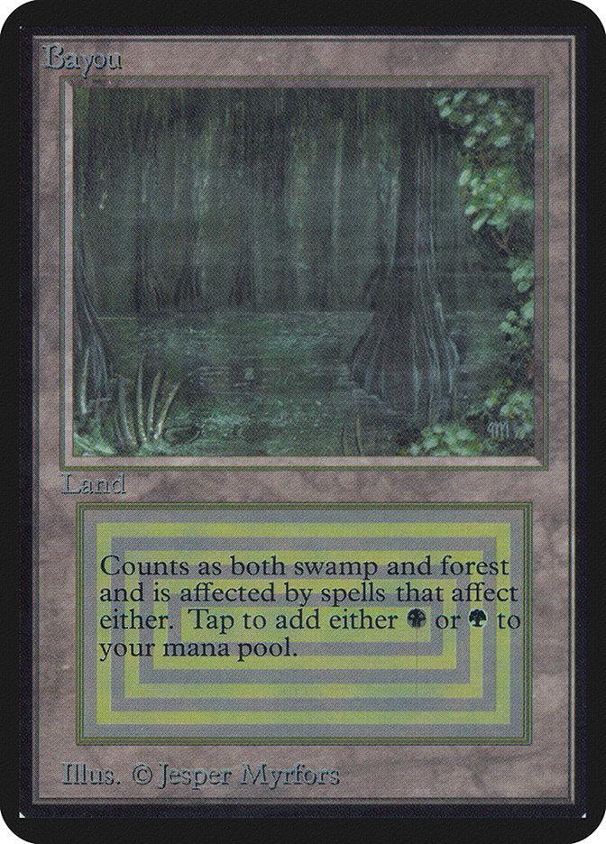 Bayou [Limited Edition Alpha] | Game Haven TX