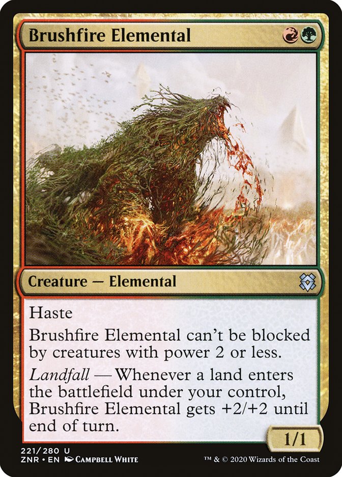 Brushfire Elemental [Zendikar Rising] | Game Haven TX