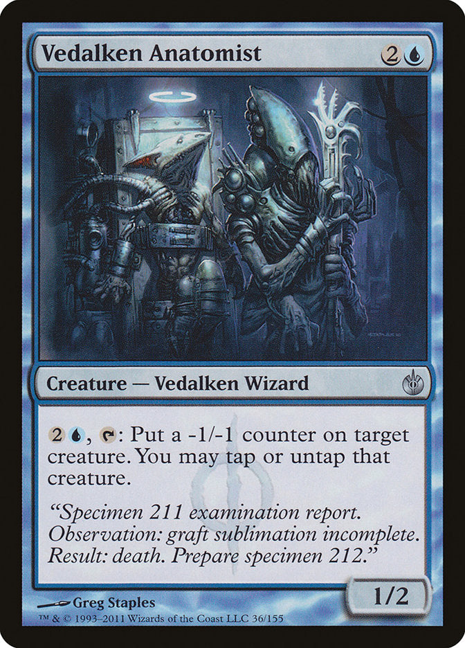 Vedalken Anatomist [Mirrodin Besieged] | Game Haven TX