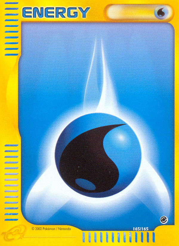 Water Energy (165/165) [Expedition: Base Set] | Game Haven TX