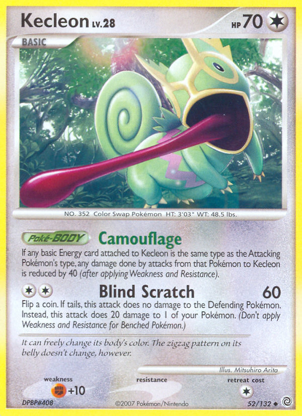 Kecleon (52/132) [Diamond & Pearl: Secret Wonders] | Game Haven TX