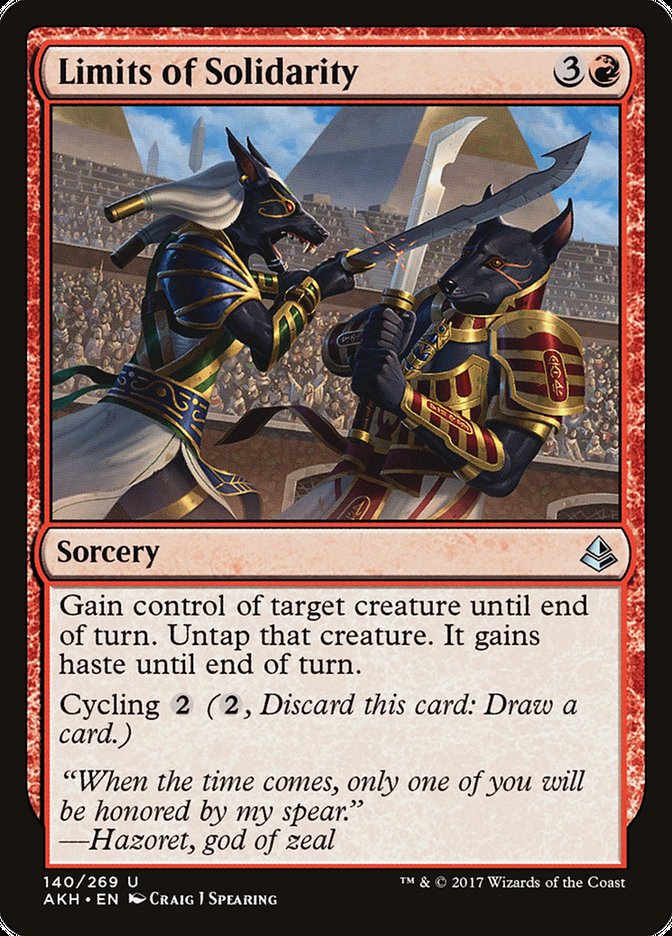 Limits of Solidarity [Amonkhet] | Game Haven TX