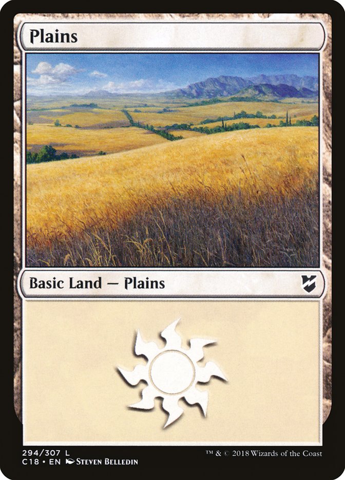 Plains [Commander 2018] | Game Haven TX