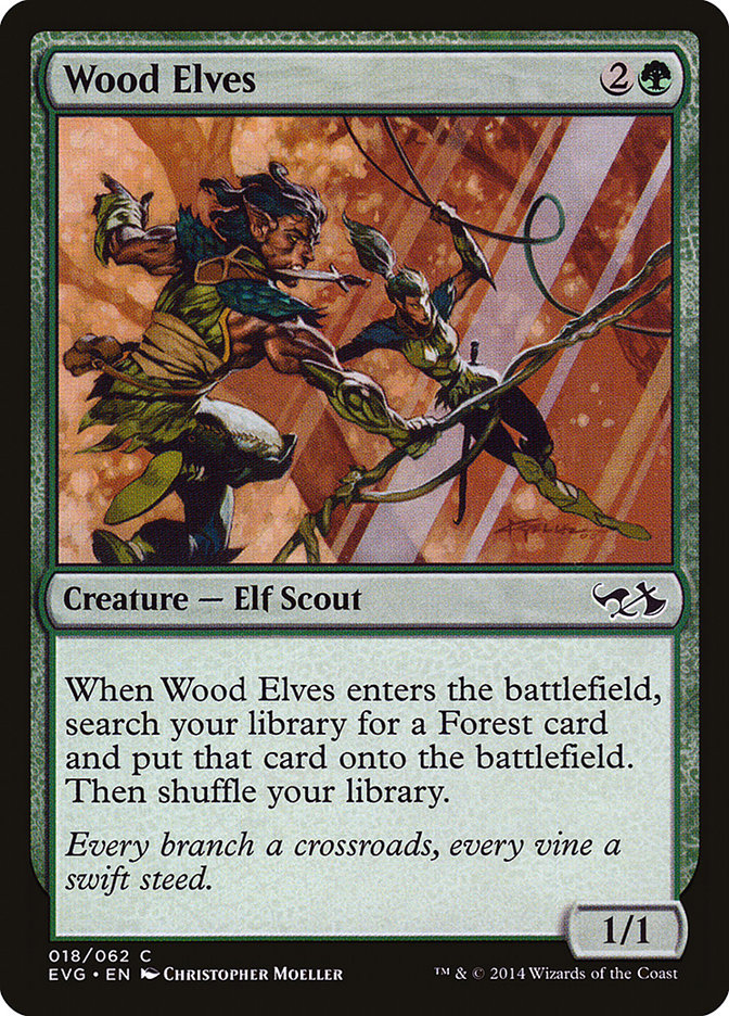 Wood Elves [Duel Decks Anthology: Elves vs. Goblins] | Game Haven TX