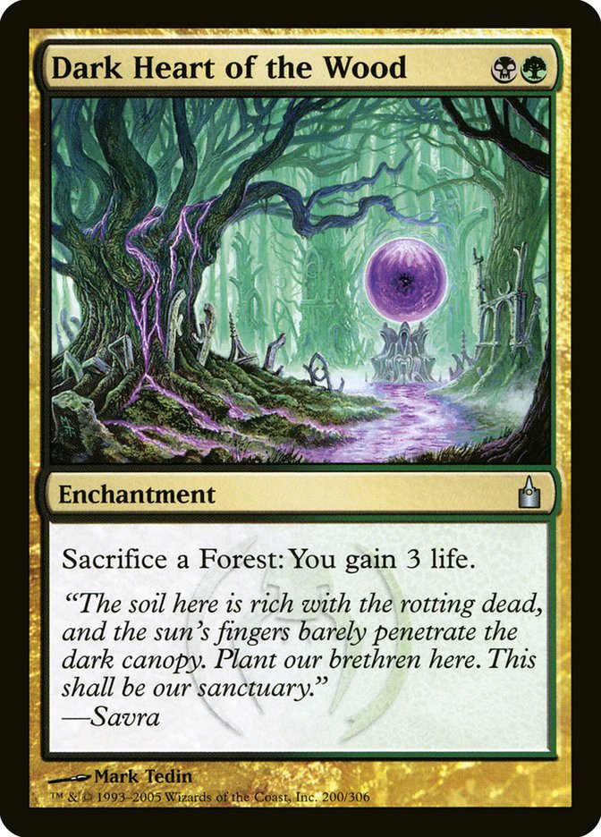 Dark Heart of the Wood [Ravnica: City of Guilds] | Game Haven TX