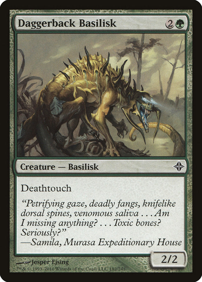 Daggerback Basilisk [Rise of the Eldrazi] | Game Haven TX