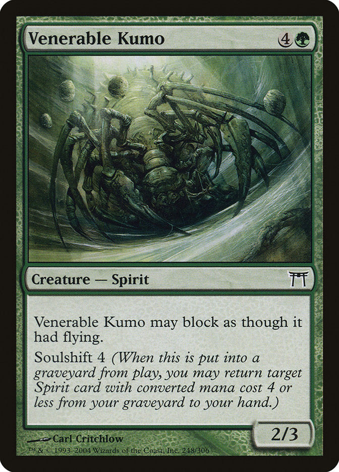 Venerable Kumo [Champions of Kamigawa] | Game Haven TX