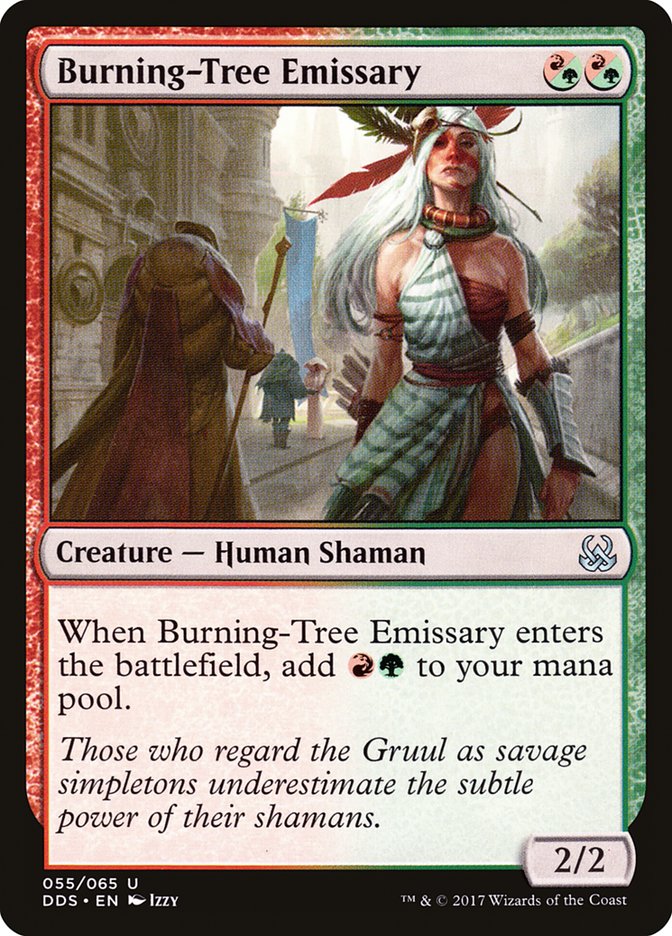Burning-Tree Emissary [Duel Decks: Mind vs. Might] | Game Haven TX