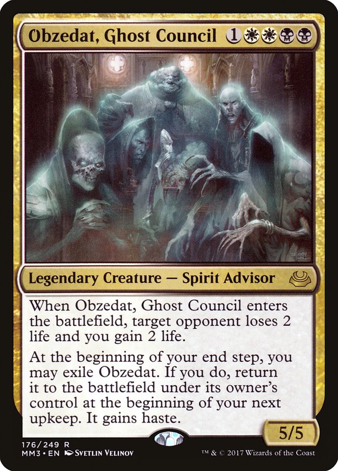 Obzedat, Ghost Council [Modern Masters 2017] | Game Haven TX
