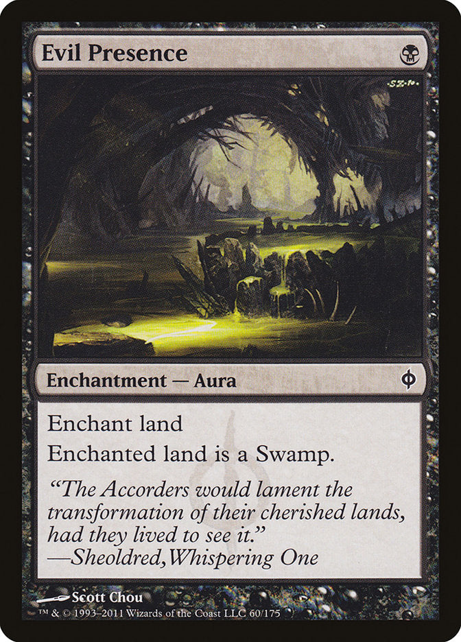 Evil Presence [New Phyrexia] | Game Haven TX