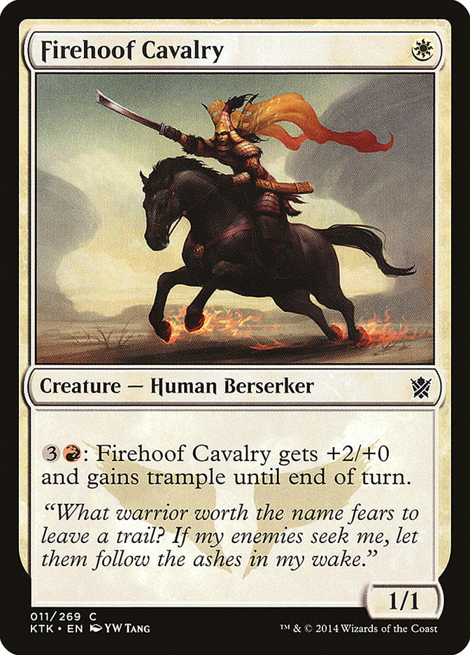 Firehoof Cavalry [Khans of Tarkir] | Game Haven TX