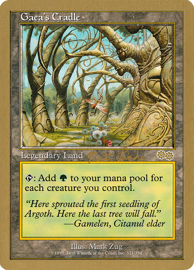 Gaea's Cradle (Matt Linde) [World Championship Decks 1999] | Game Haven TX