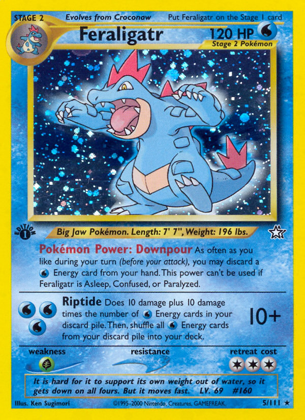 Feraligatr (5/111) [Neo Genesis 1st Edition] | Game Haven TX