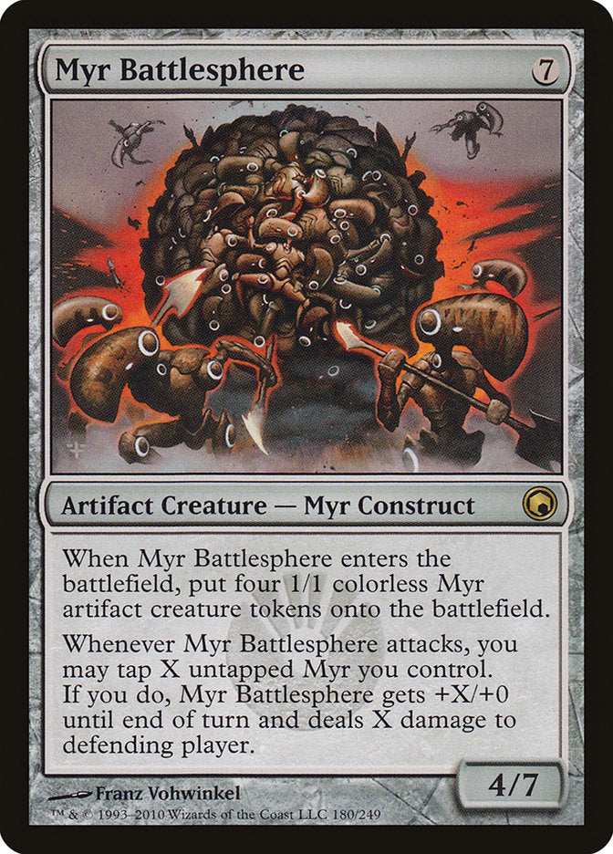 Myr Battlesphere [Scars of Mirrodin] | Game Haven TX